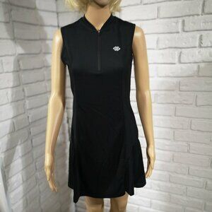 NWT Mo Fiz (more fit's) Ladies Size XS Black Sleeveless Short Golf/ Tennis Dress